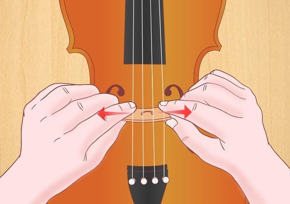 why should you consider the violin bridge placement